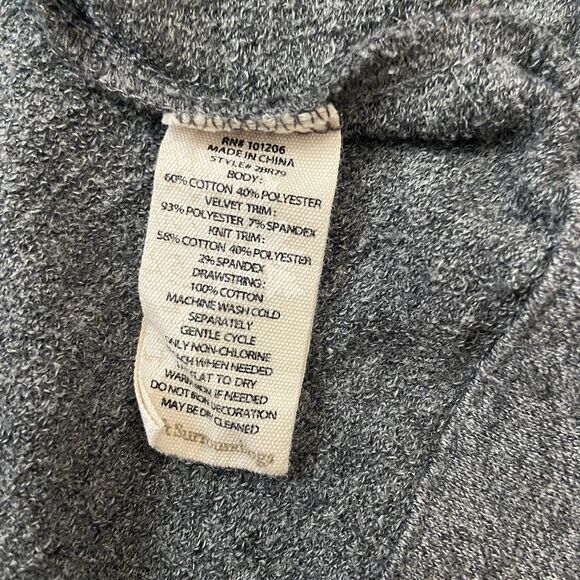 Soft Surroundings Lila Cardigan Sweater Gray Size Large - Picture 6 of 8